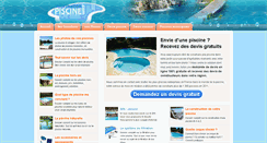Desktop Screenshot of information-piscine.com